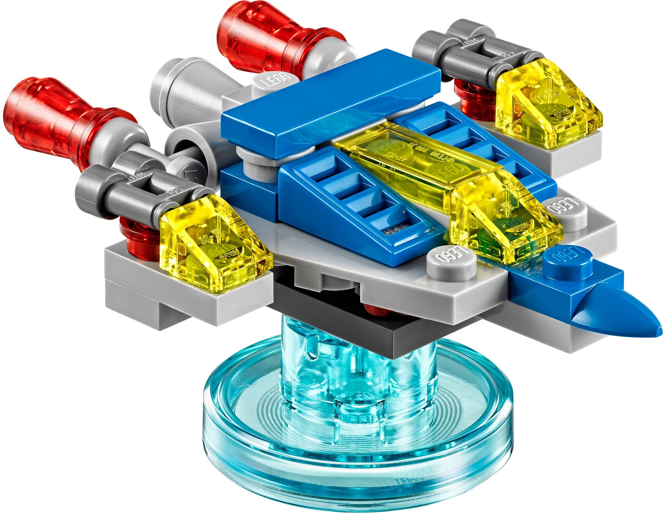 Benny's Spaceship on a LEGO Dimensions toy tag